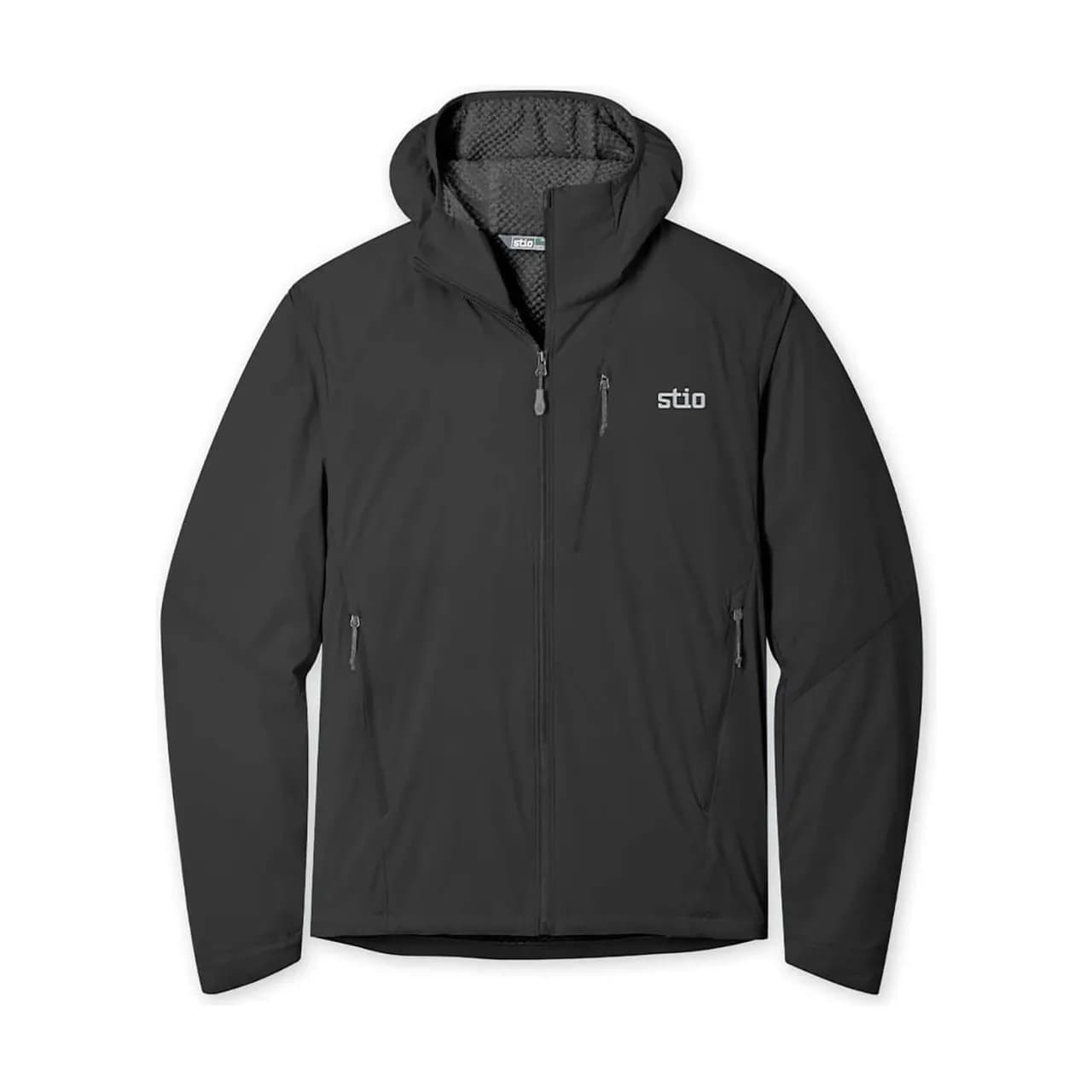 STIO Men's Dawner Hooded Jacket-Boundary Black
