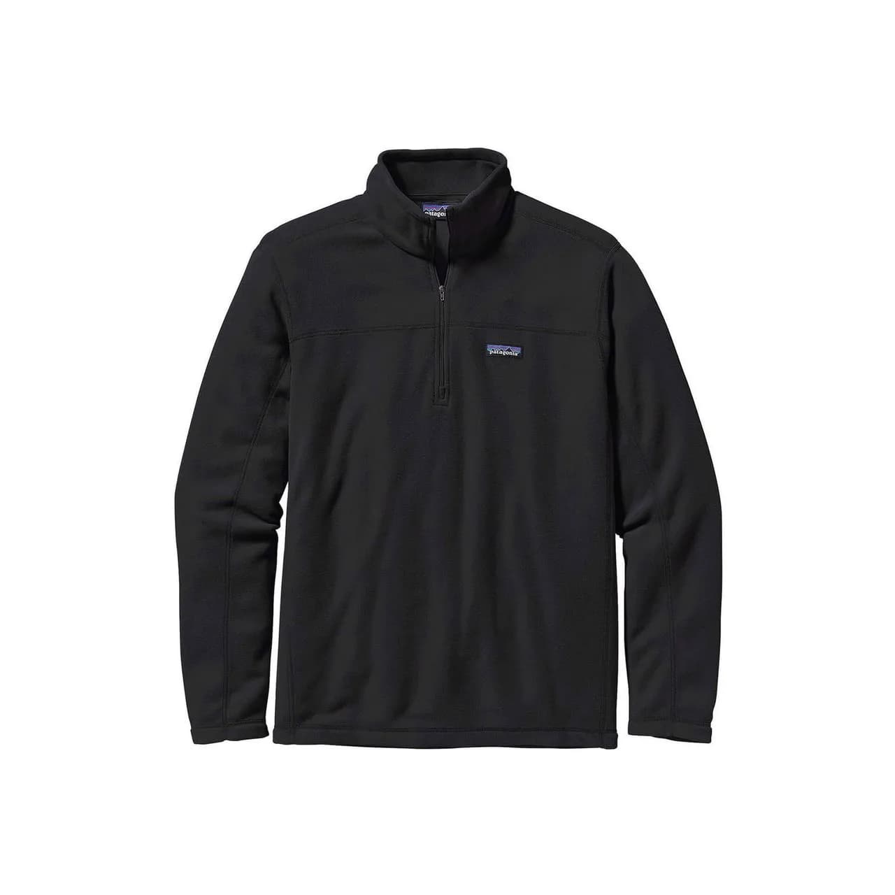 Patagonia Men's Black Micro D Quarter-Zip