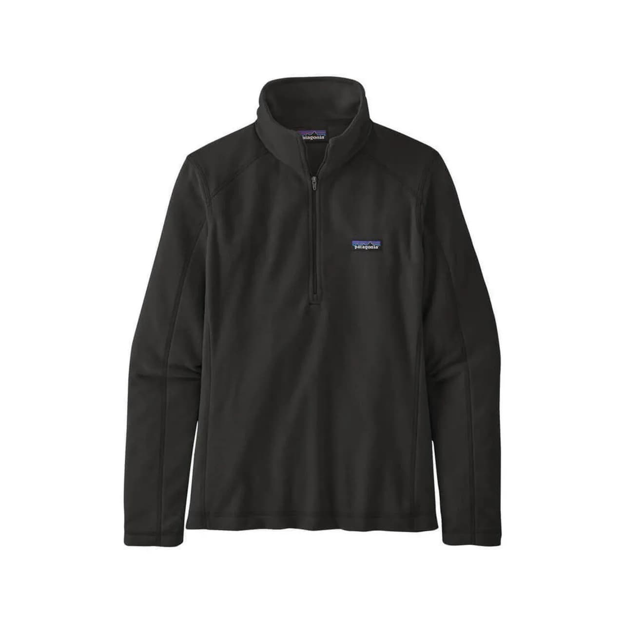 Patagonia Women's Black Micro D Quarter-Zip
