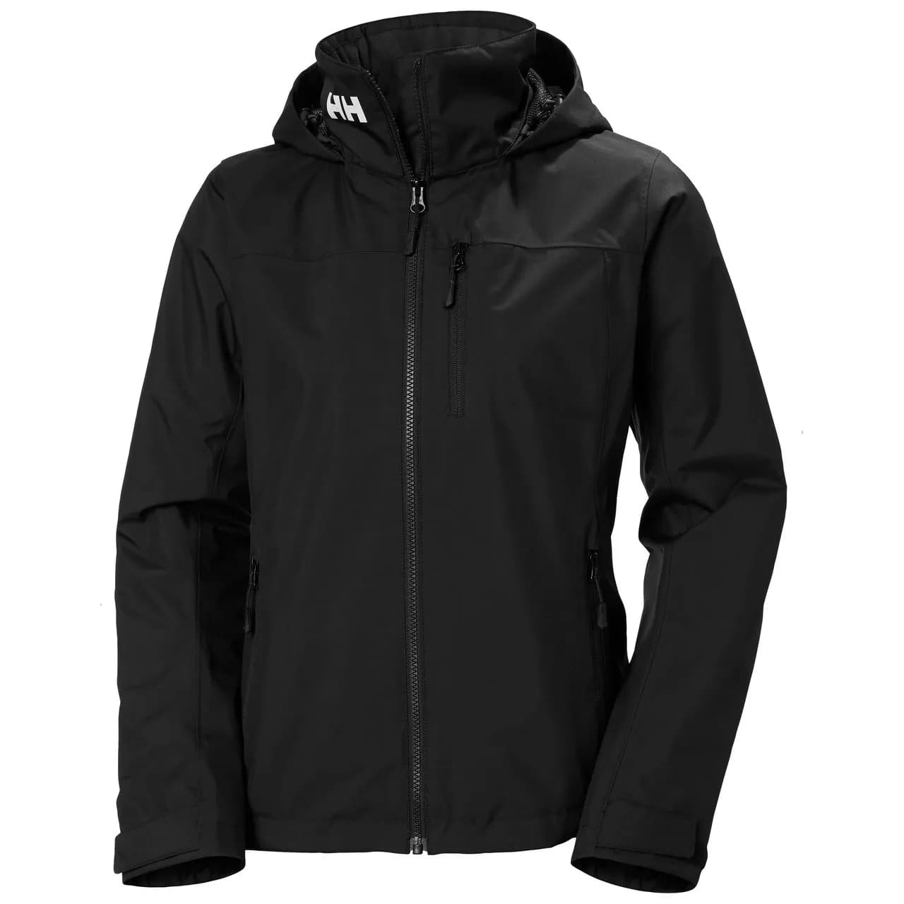 Helly Hansen Women's Black Crew Hooded Midlayer Jacket 20