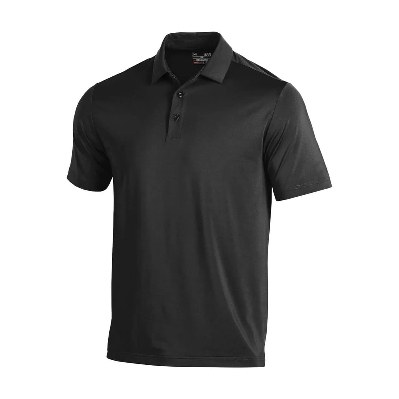 Under Armour Men's T2 Green Polo-Black