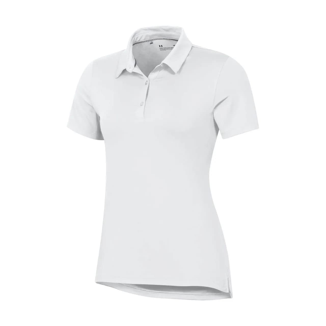Under Armour Women's T2 Green Polo-White