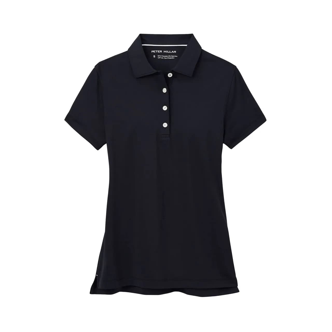Peter Millar Women's Black Button Polo