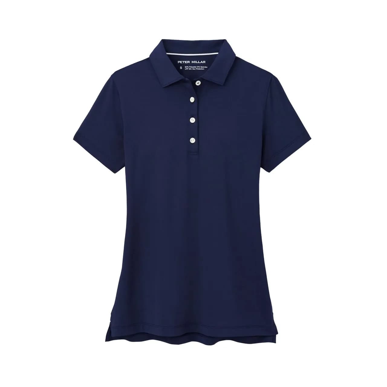 Peter Millar Women's Navy Button Polo
