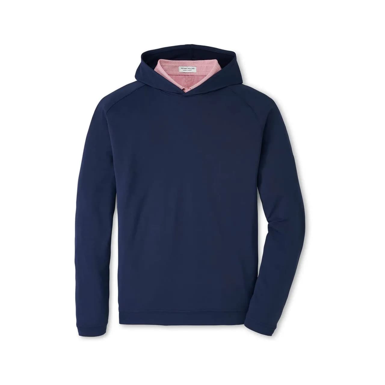 Peter Millar Men's Navy Pine Performance Hoodie